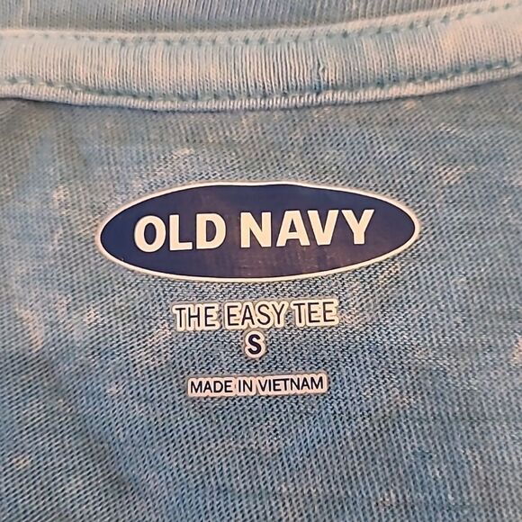 Old Navy sz S distressed color "stacation mode" t-shirt - Picture 6 of 6